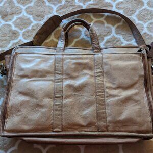 Leather satchel/Portfolio bag by Monarch Luggage Company